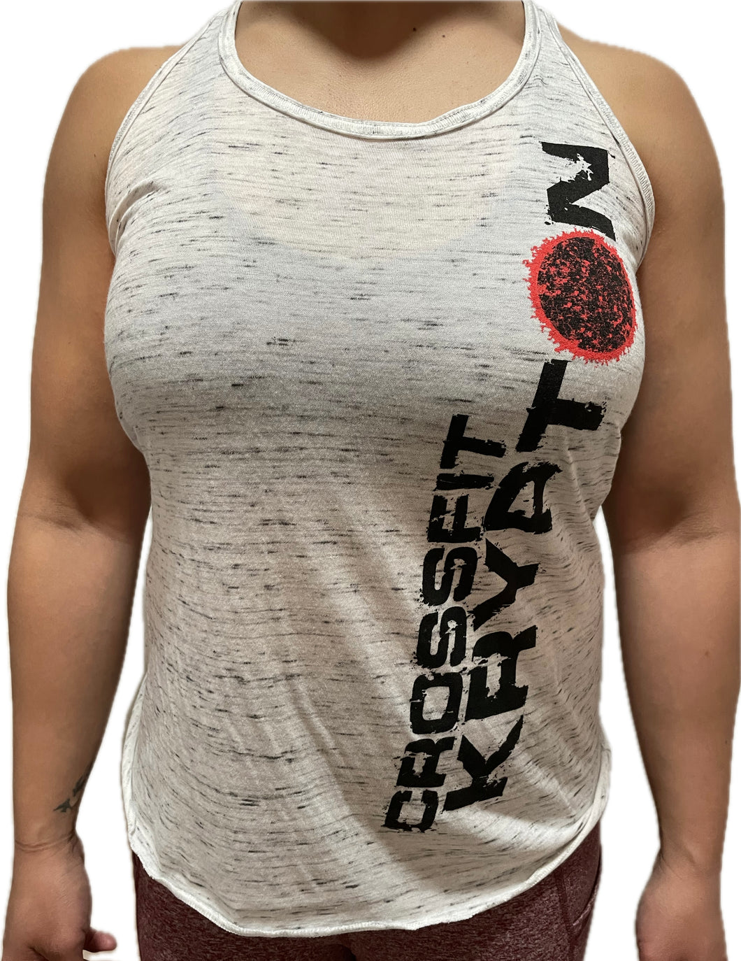 CF Krypton White Marble Women's Tank