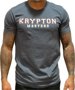 Krypton Masters Steel Blue Grey Tee