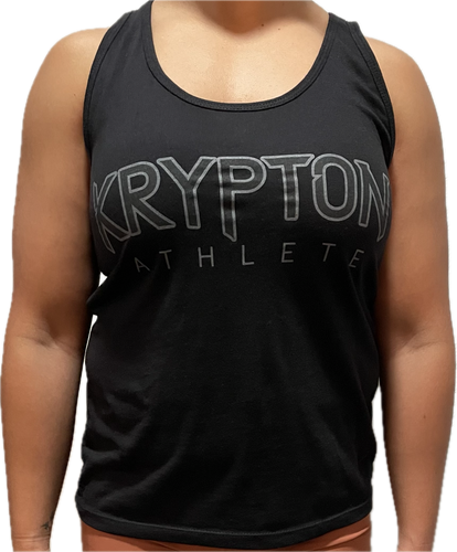 Krypton Athlete Women's Black Tank
