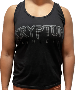 Krypton Athlete Women's Black Tank